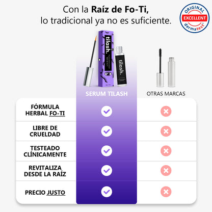 Serum de Pestañas con Raíz de Fo-Ti + Mascara (Regalo)